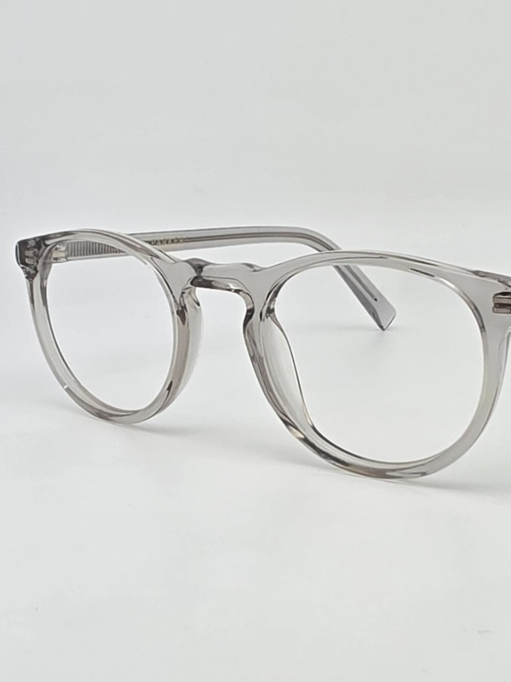 Warby Parker Stockton 165 Sea Glass Grey Eyeglasses Frame 45-21-140